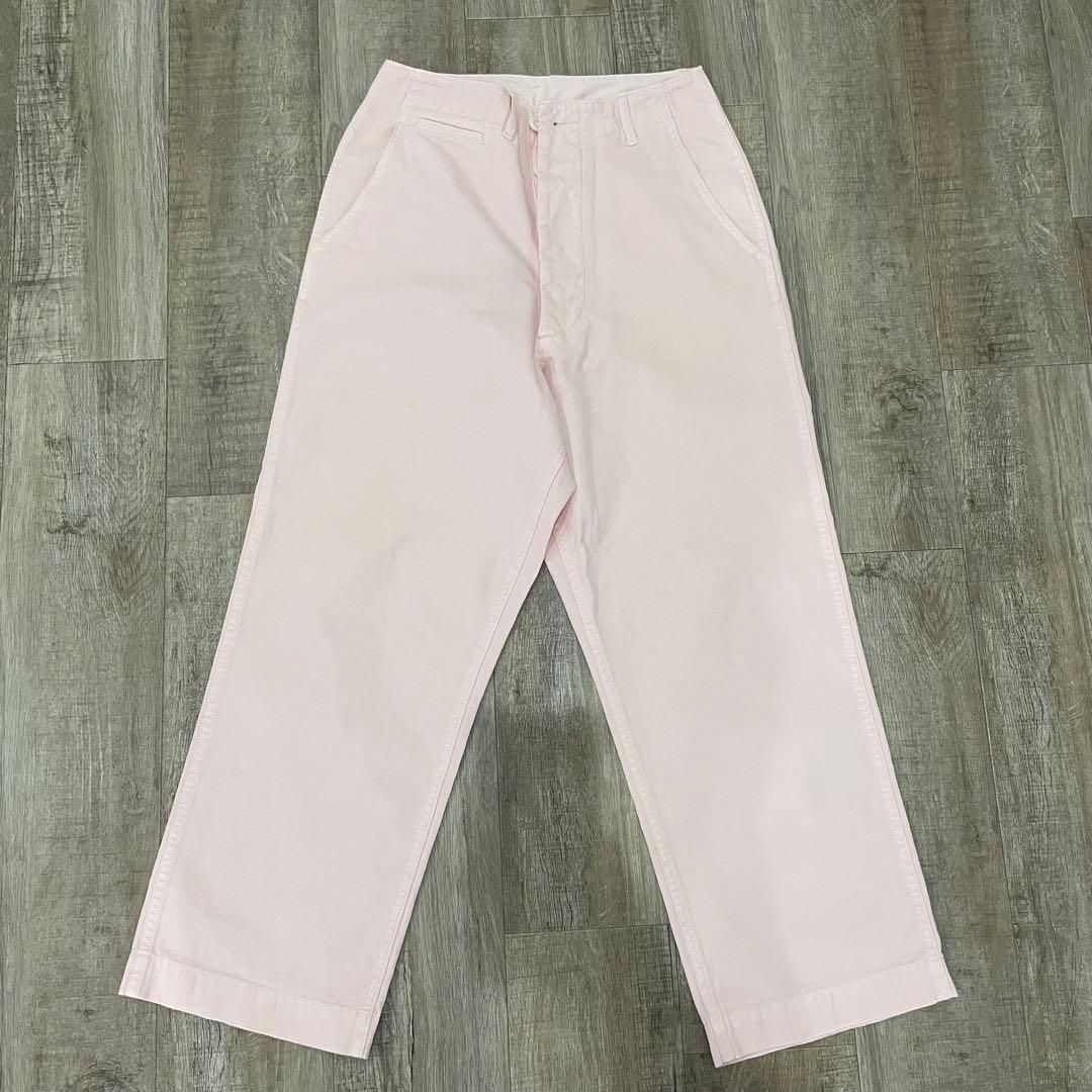 Spick and Span Higuchi×S チノワイドパンツ ピンク