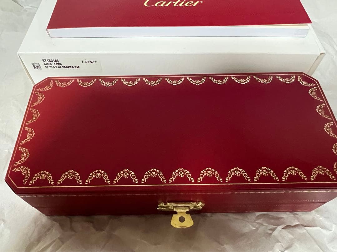 Cartier メタルボールペン グレー 専用ケース付き Cartier メタル