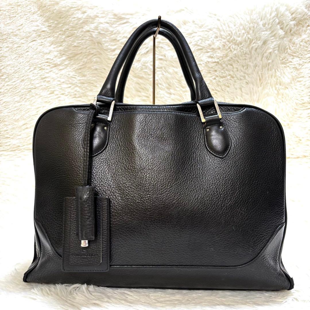 【美品】PELLE MORBIDA MB050 ビジネスブリーフバッグ　2室　黒