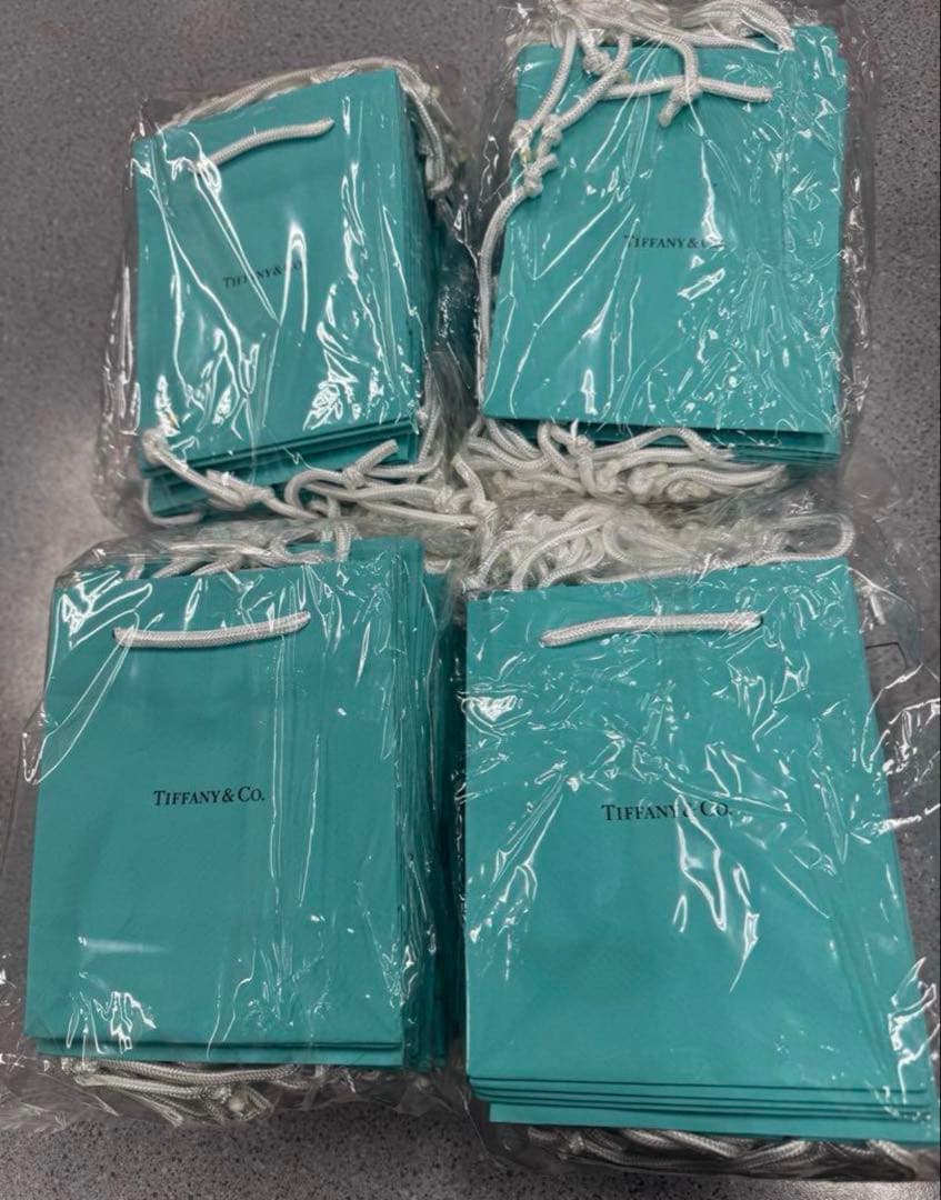 現行品Tiffanyティファニー ミニショッパー紙袋100枚