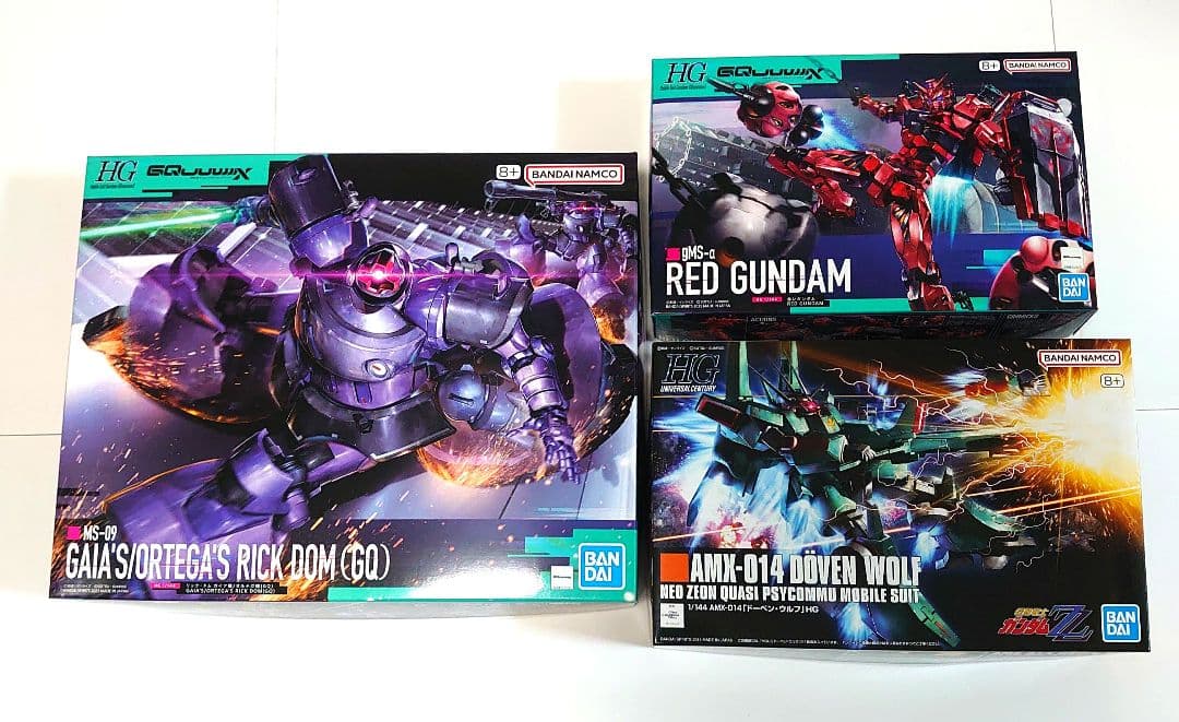 HG1/144リック・ドム ガイア機/オルテガ機(GQ) ドーベンウルフ