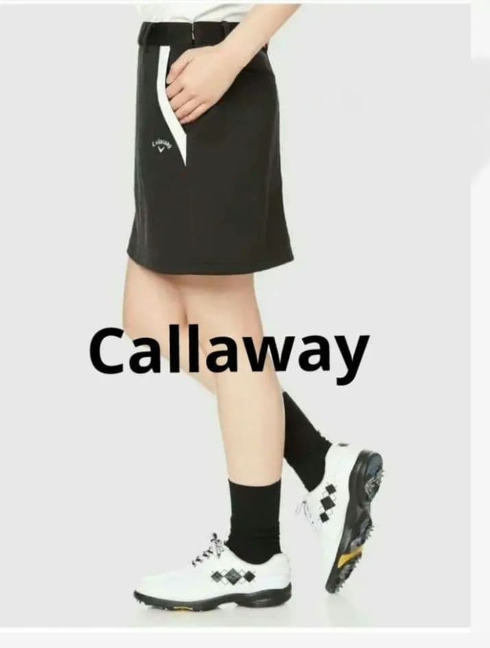 Callaway♡カルイシ/裏起毛/長袖×スカート♡ ゴルフ/スポーツ M-L