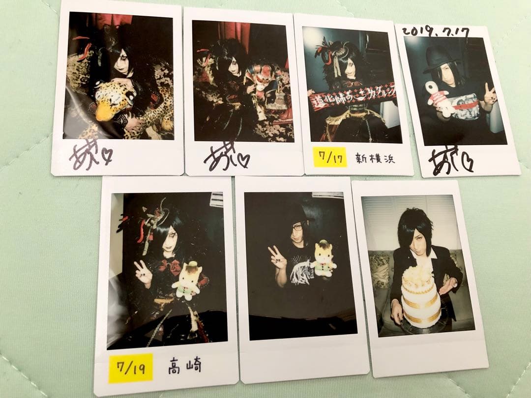 D　ASAGI 浅葱　チェキ　道化師のカタルシス ①　CD シングル グッズ