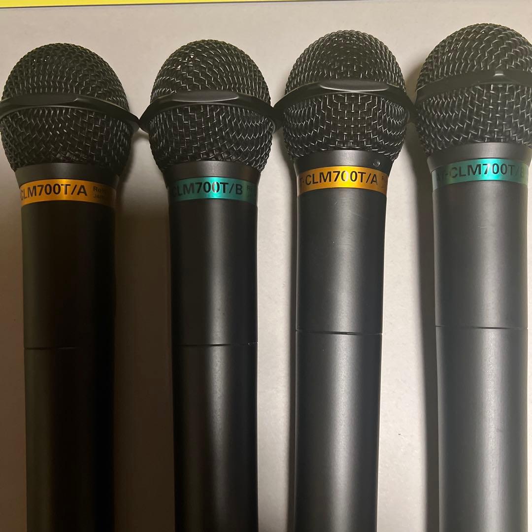 audio-technica AT-CLM700T/A/B 品各2本の4本