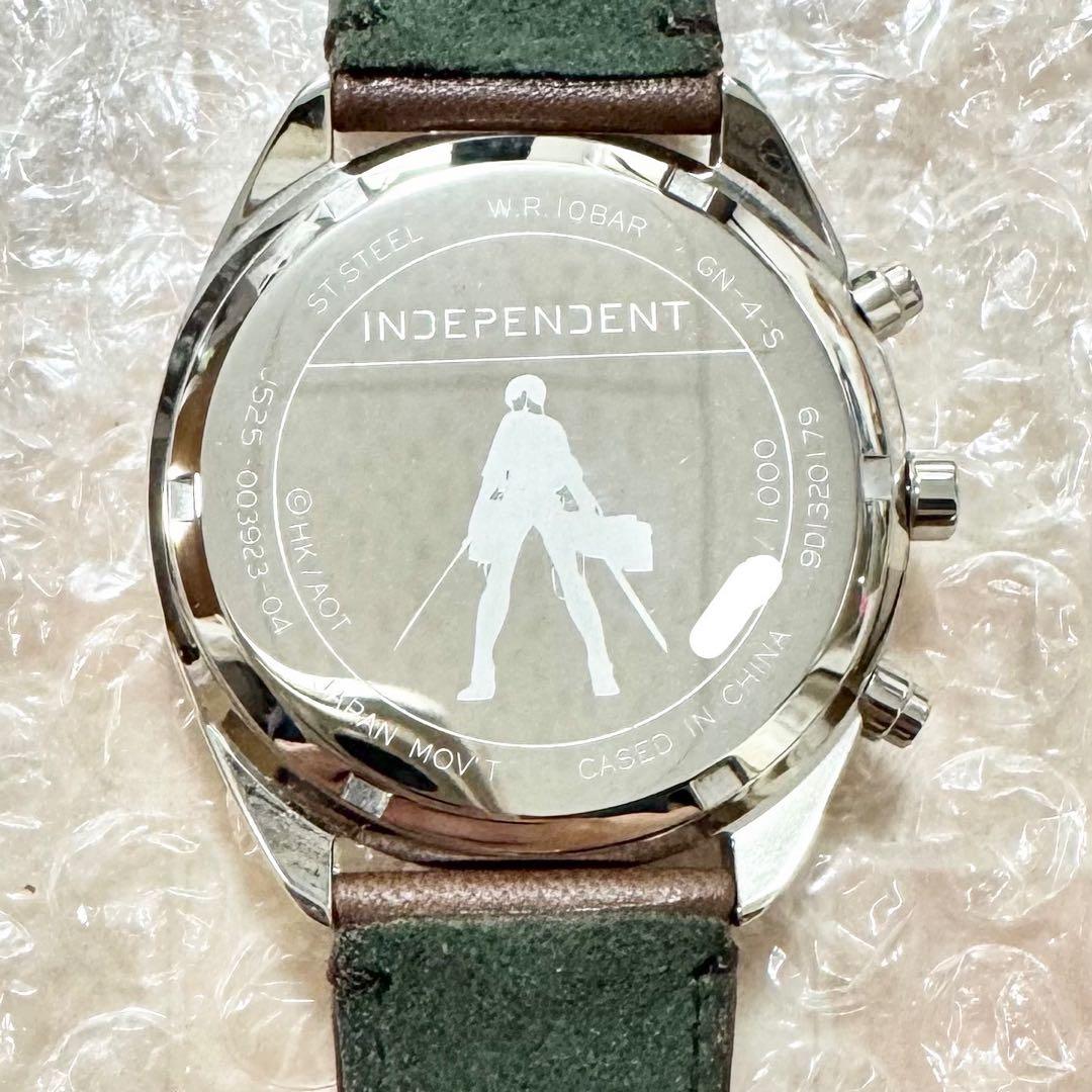 進撃の巨人 INDEPENDENT 10周年 コラボウォッチ リヴァイモデル