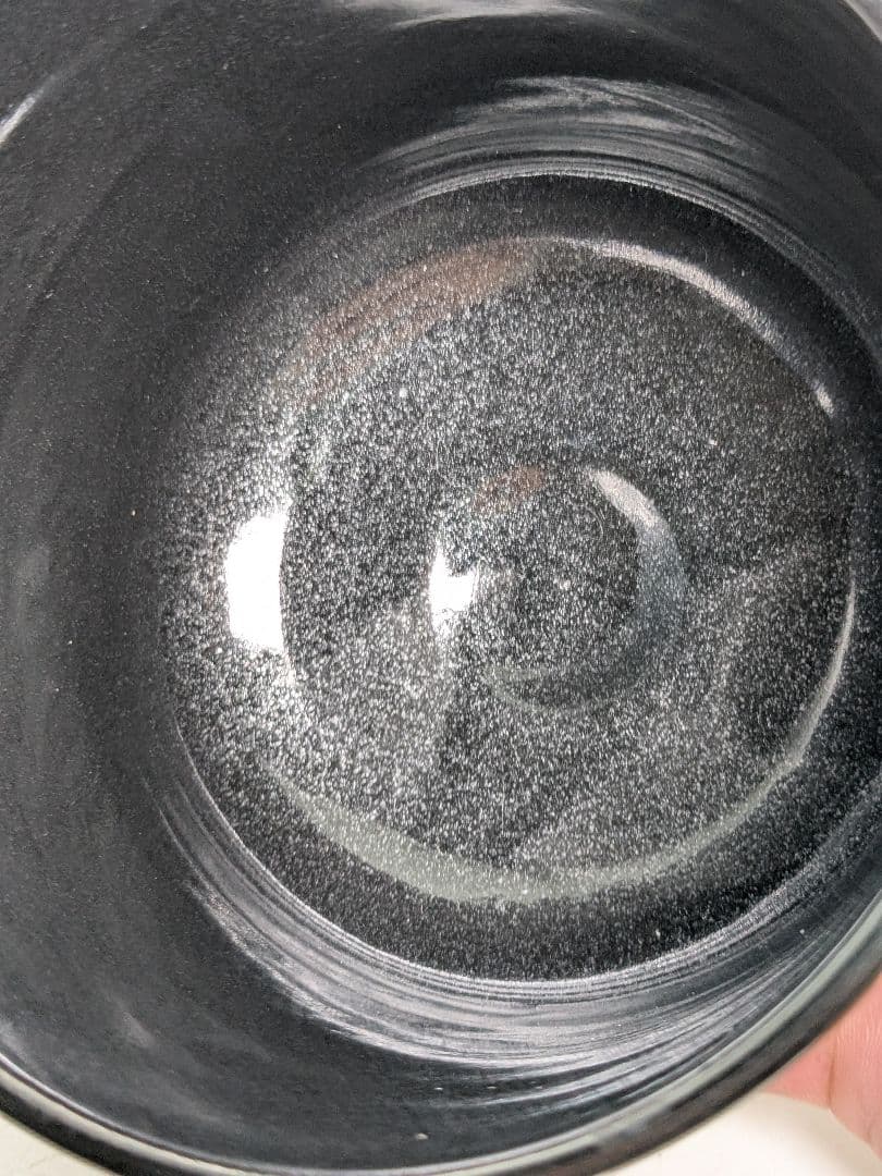 五代尾関作十郎 犬山焼 仁清写茶碗（書付 松尾流十一代家