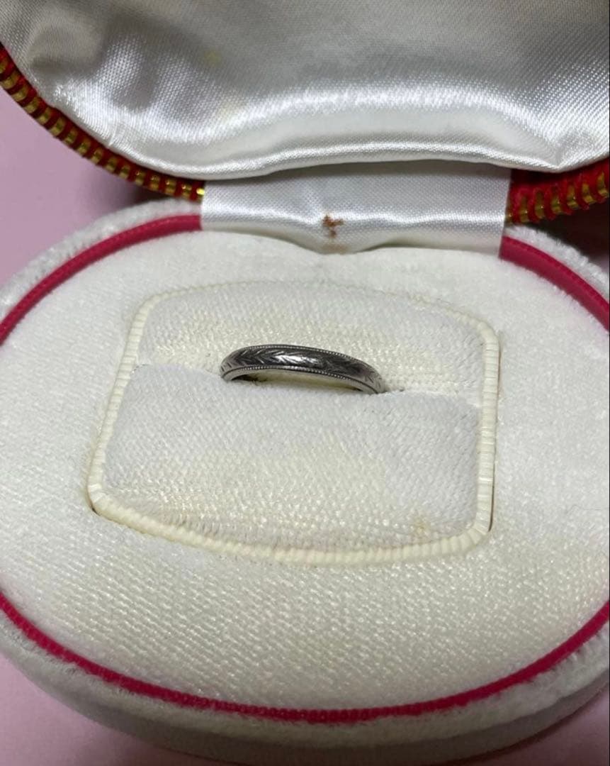 プラチナリング　pt900