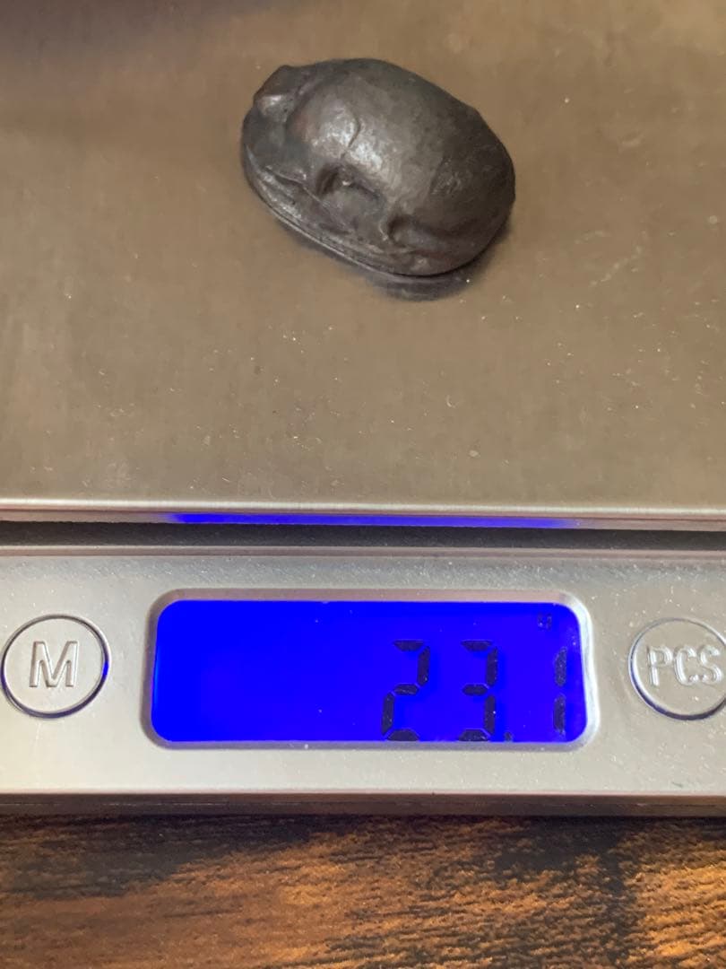 古代エジプト 副葬品 銅製スカラベ ファイアン ガンダーラ