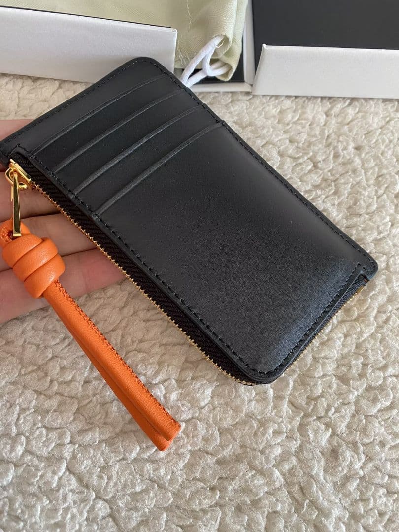 人気 ロエベ カードホルダー ミニ財布