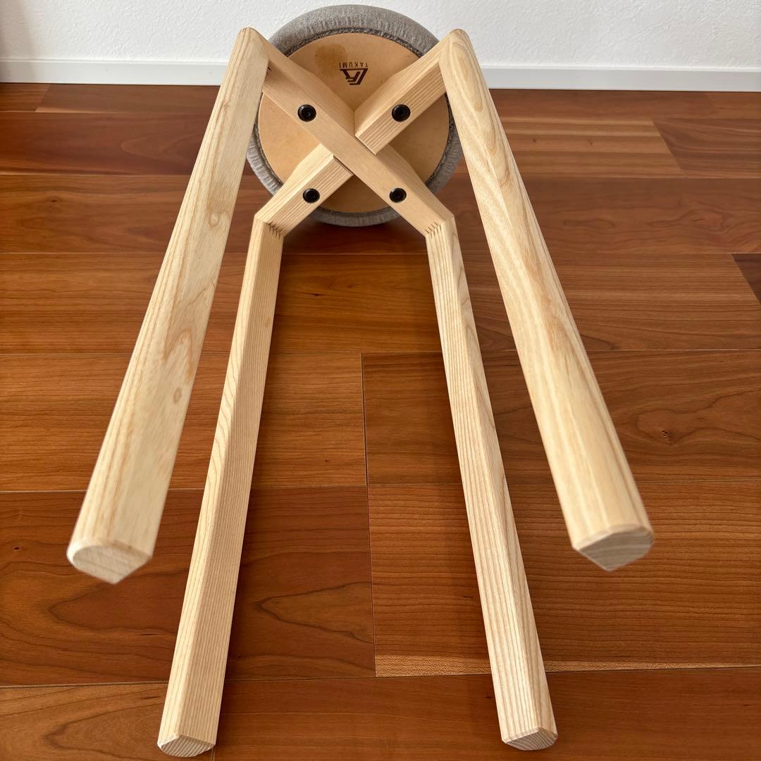 匠工芸 マッシュルームスツール M グレー