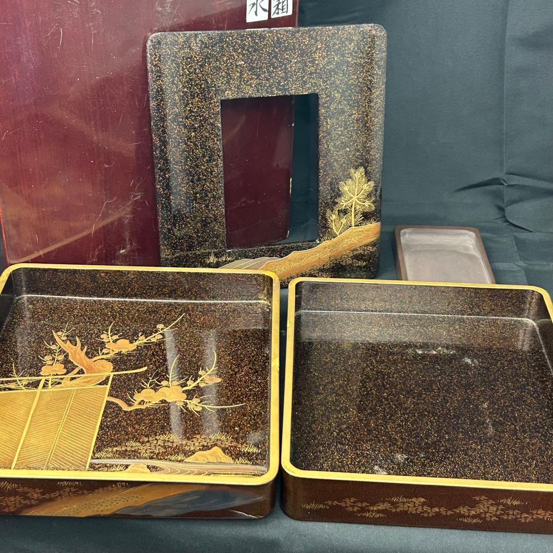 漆器 文箱 金蒔絵　硯箱　高級品　古美術