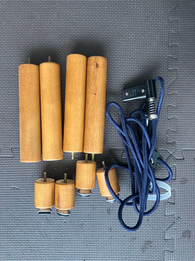 ブラウン 木製 ダイニングテーブル こたつ　高さ調節