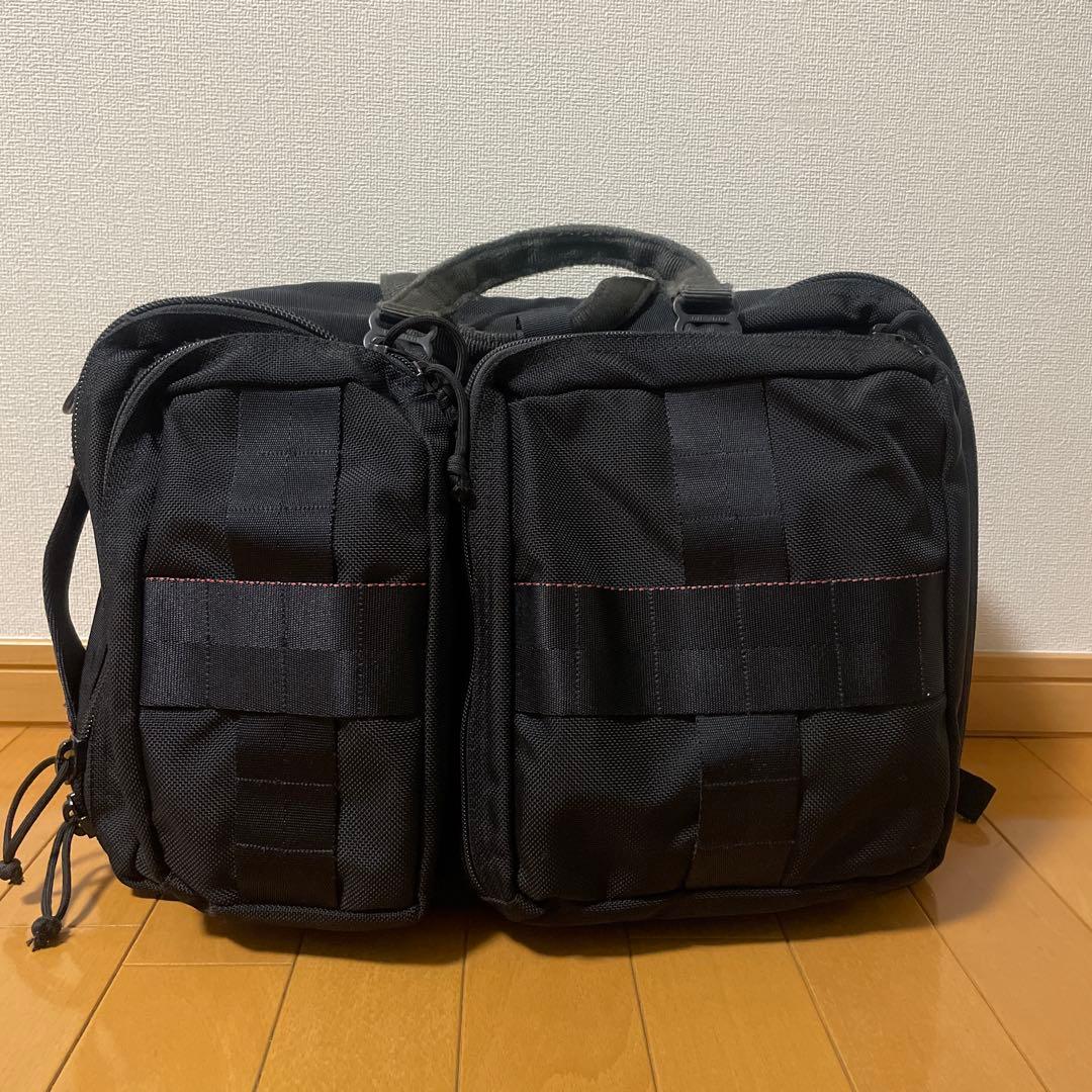 BRIEFING / 別注 3WAY BAG ブラック BEAMS MEN