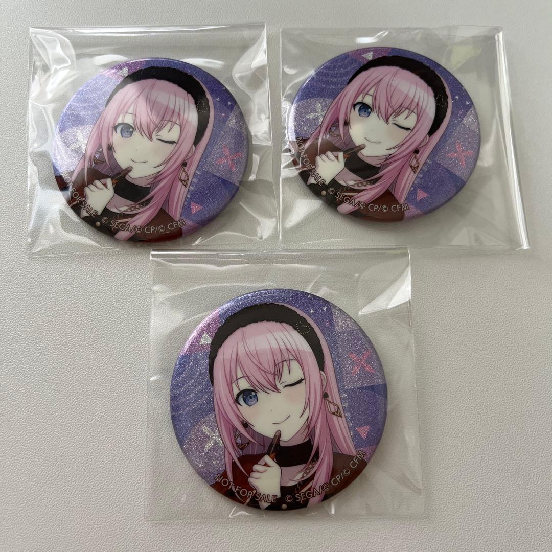プロセカ巡音ルカグリッター缶バッジグリ缶特典vol.40B