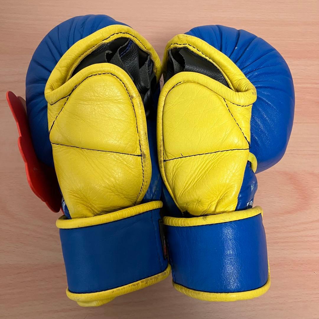 ISAMI イサミ パウンドグローブ 青×黄 総合格闘技 - メルカリ