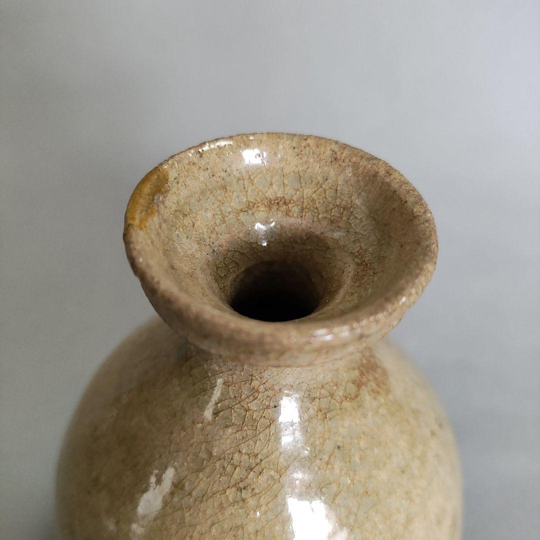 高麗青磁 油壺 小壺 徳利 李朝 朝鮮美術