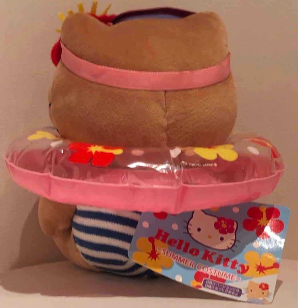 ハローキティ アロハ　ハワイ キティ 日焼けキティ ぬいぐるみ　新品紙タグ付