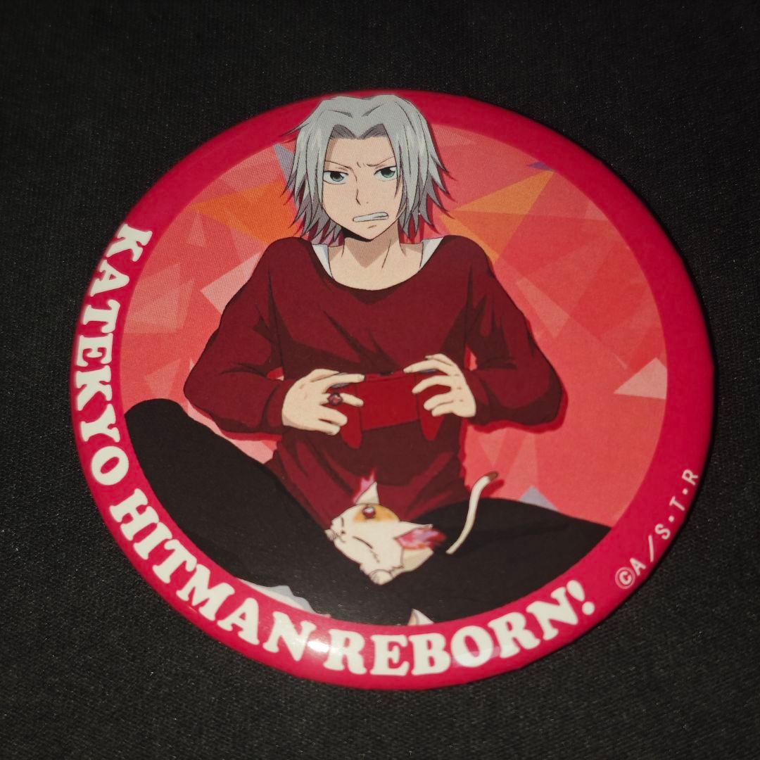 家庭教師ヒットマンREBORN獄寺隼人 SMILE BASE CAFE 缶バッジ - メルカリ