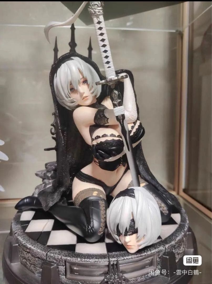 きら様Nierニーア オートマタ 2Bフィギュア1/4スケール 豪華版ボデイ2体