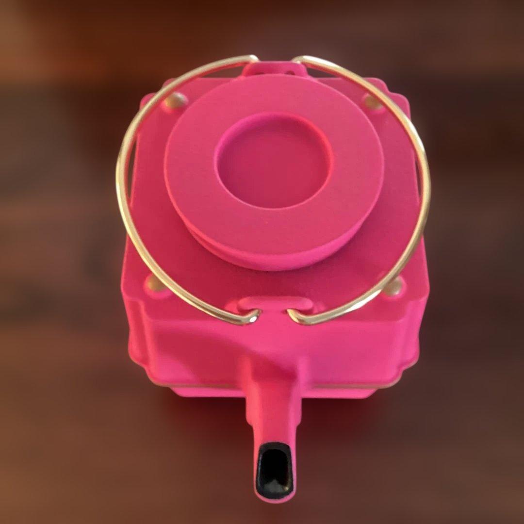 《MARIAGE FRERES 》鋳鉄製ティーポット/フィスドフランス　ローズ