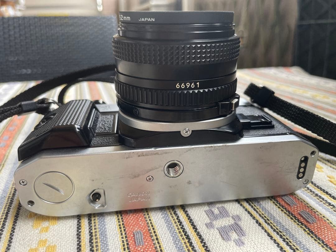 CANON AE-1 PROGRAM 50mm グリップ、シグマzoomレンズ付