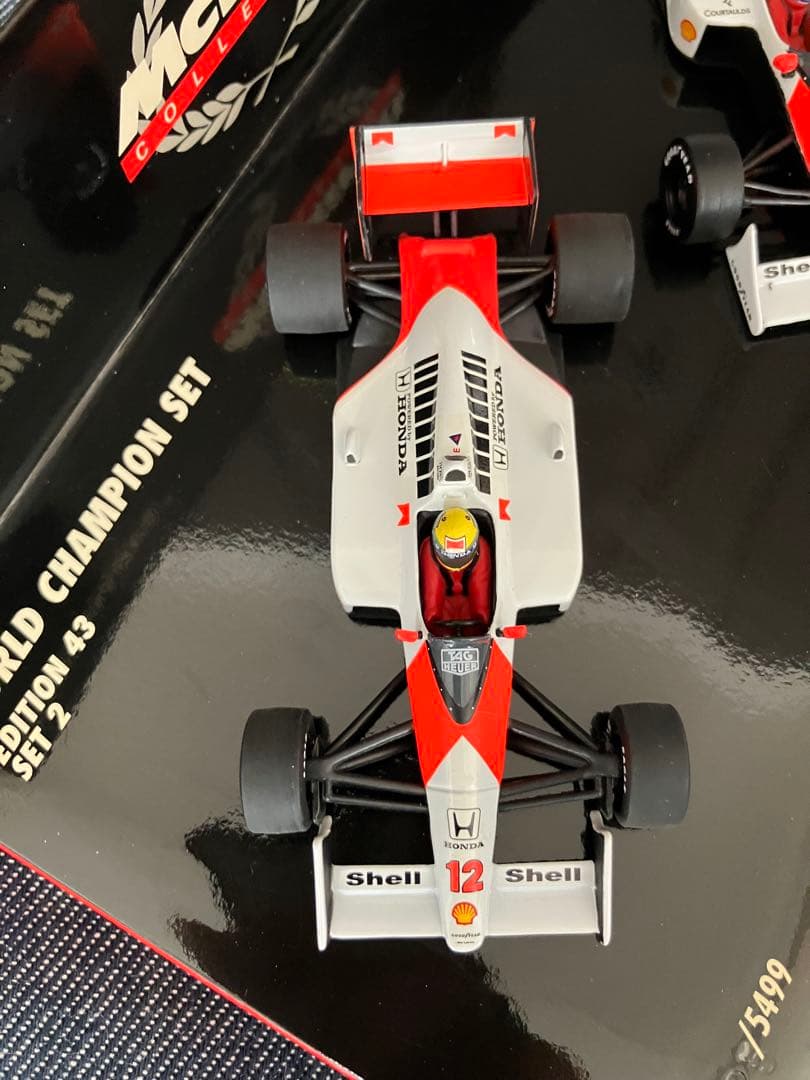 ミニチャンプスF1 1/43 McLaren MP4/4、MP/4/5