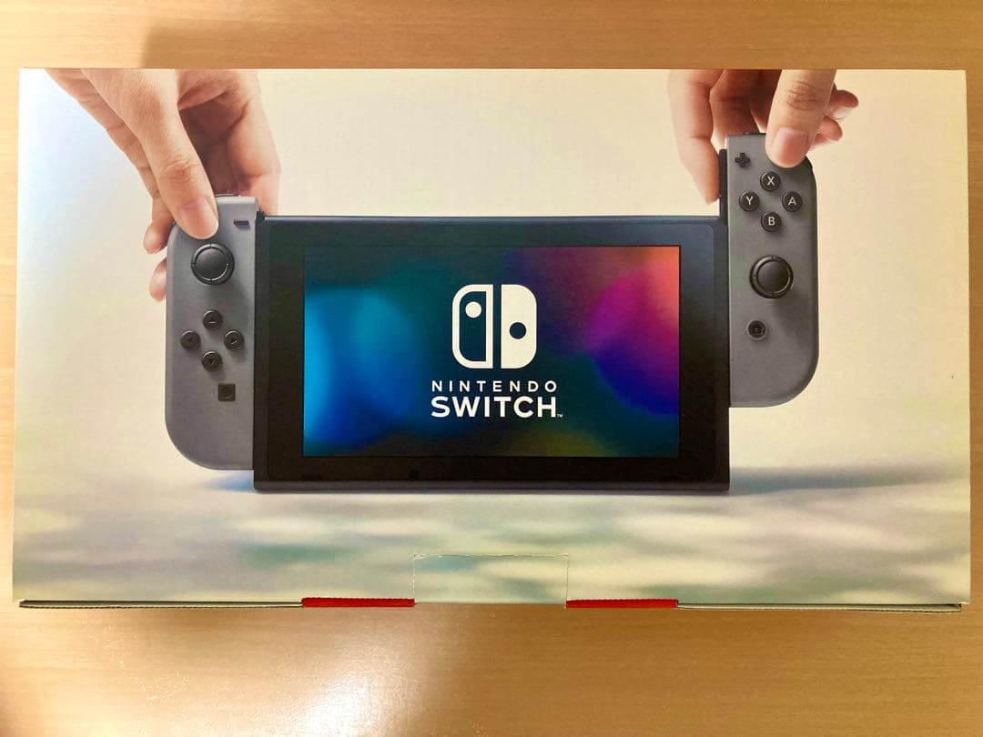⭐️【即日配送】Nintendo Switch 本体 グレー+付属品+液晶フィルム