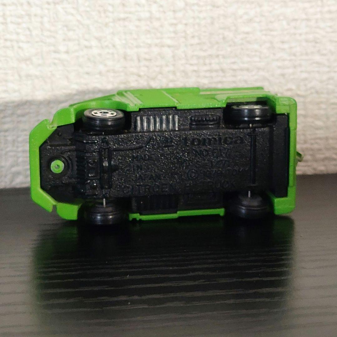 TOMICA　トミカ　シトロエン　Hトラック　いづみや　緑色　箱付き