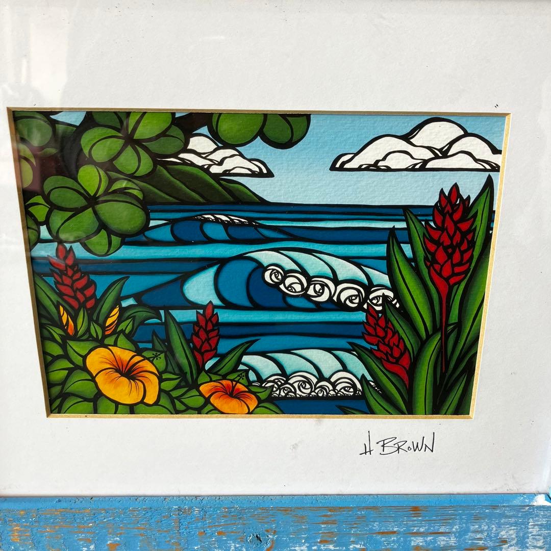 【サイン入】ヘザーブラウン/正規フレーム Tropical Paradise