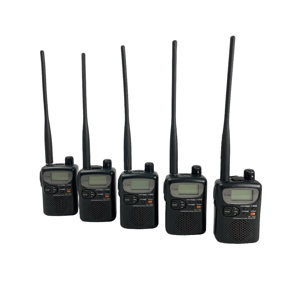 □アイコム□icom□ 広帯域受信機 防災 無線 JR 5台セット IC-R2