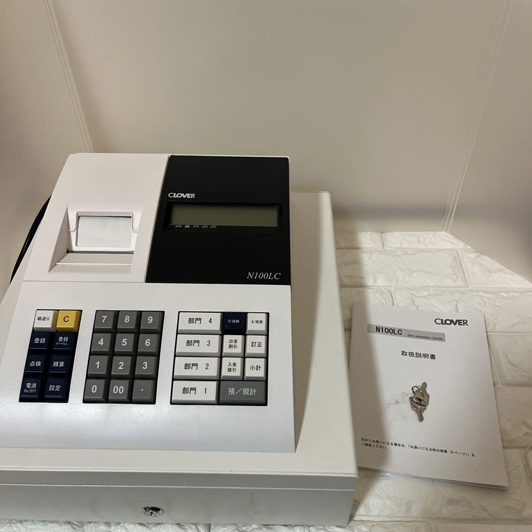 送料込み】CLOVER N100LC レジスター クローバー電子 - メルカリ