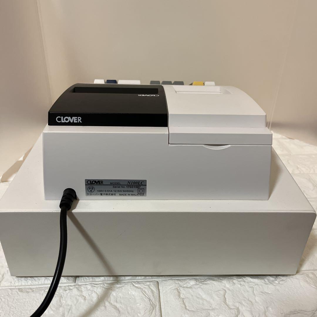 送料込み】CLOVER N100LC レジスター クローバー電子 - メルカリ