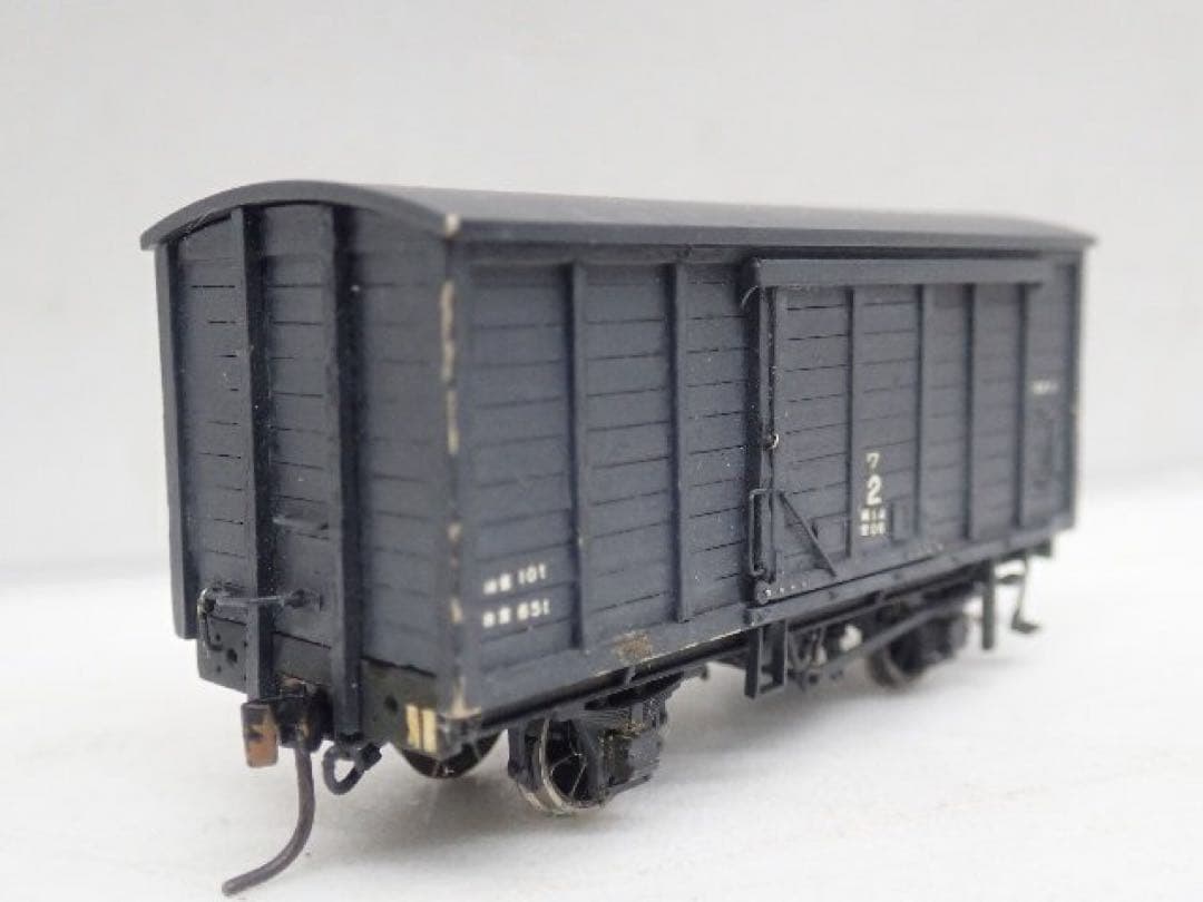 1/87 12mmモデルワーゲン 私鉄木造有蓋貨車ワ完成品