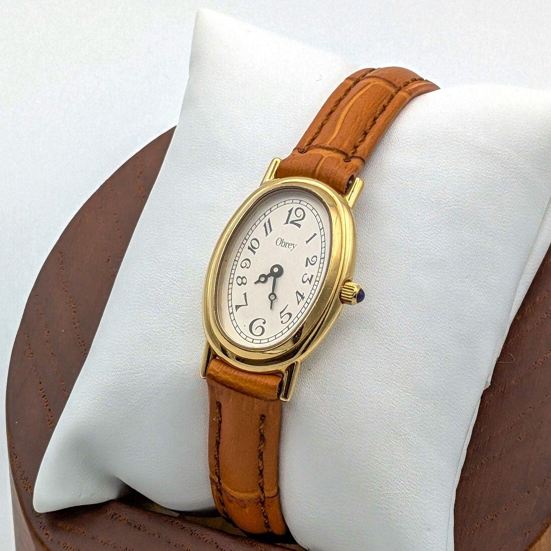 Obrey オブレイ☆レディース腕時計☆電池交換済み オブレイObrey時計
