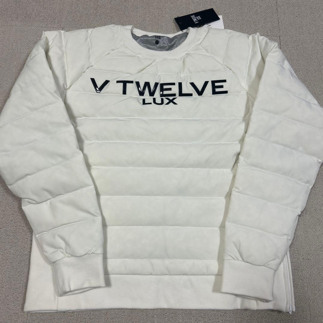 【新品未使用】V12 ゴルフ レディース ダウン キルティング 防寒スニード