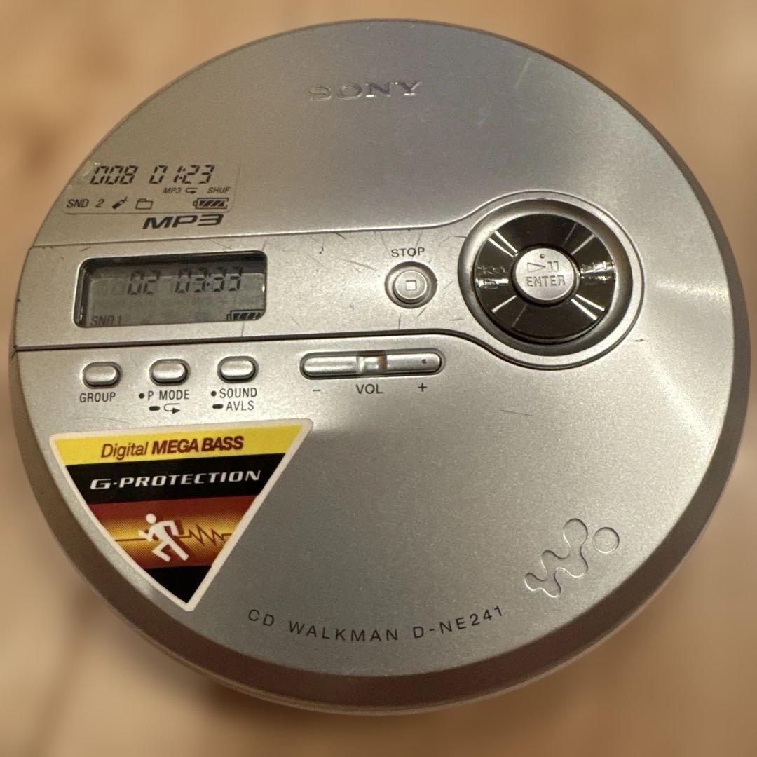 SONY D-NE241 ポータブルCDプレーヤー - メルカリ