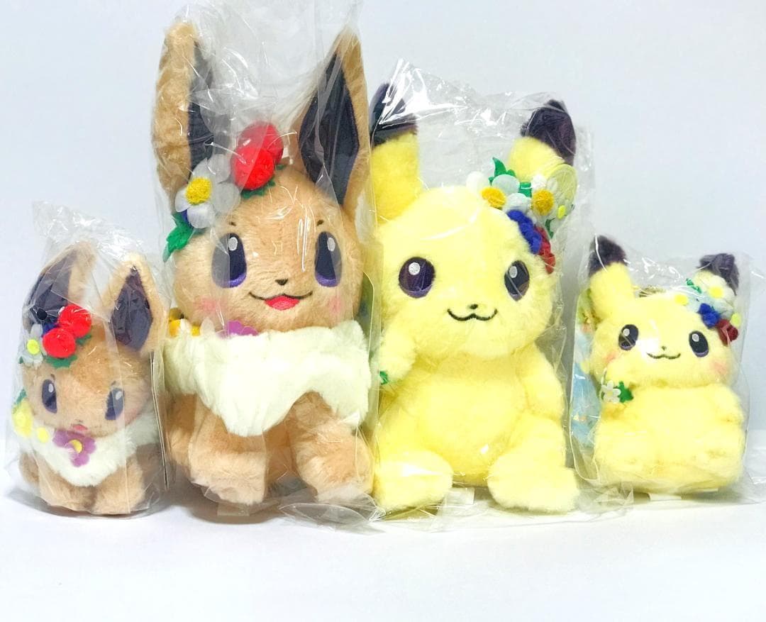 【新品・紙タグ付き】 ポケモン イースター 2019 ぬいぐるみ & マスコット ポケモンセンター Easter Garden Party(2019年 イースター) マスコット