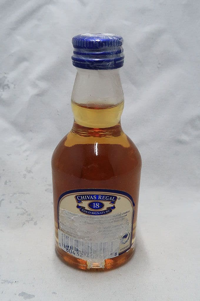 シーバスリーガル 18年・12年 ・原酒ミニチュアボトル 4種