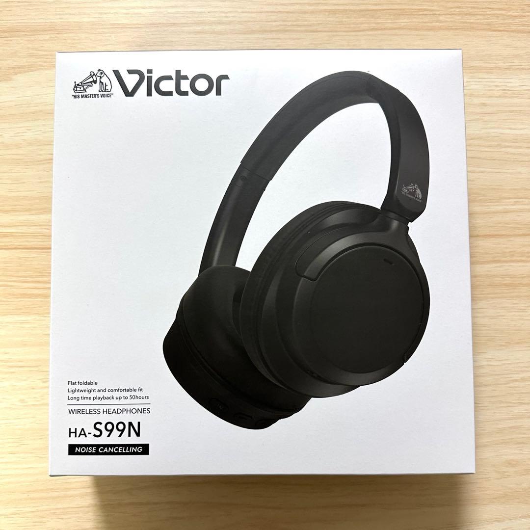 【新品】JVCケンウッド Victor HA-S99N-B ワイヤレスヘッドホン JVCケンウッド HA-S99N-B Bluetoothヘッドホン Victor ノイズキャンセ