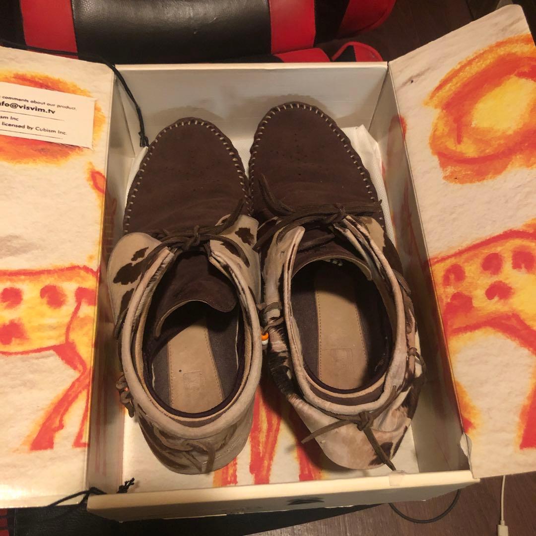 ビズビム　スウェード　スニーカー　コンチョ