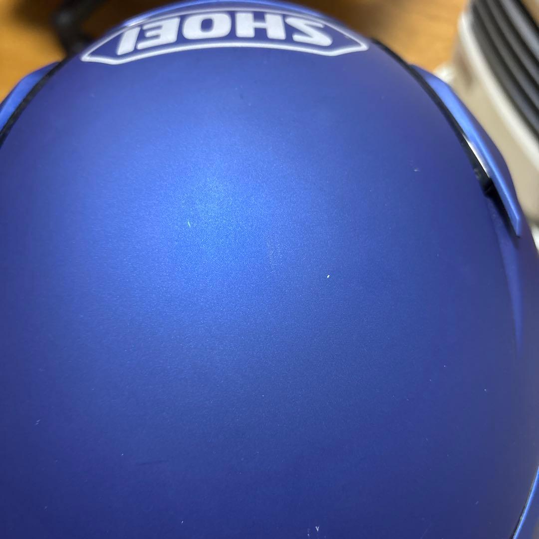 SHOEI Z-8 フルフェイスヘルメット マットブルー ビーコムワン付き