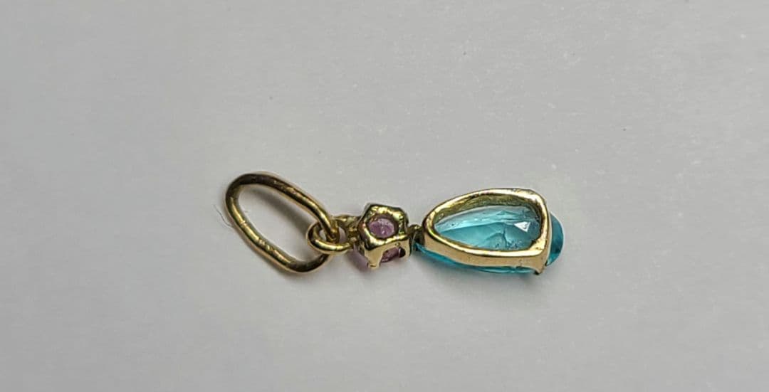 専用ページ☆バターリャパライバトルマリン&パパラチペンダントトップ