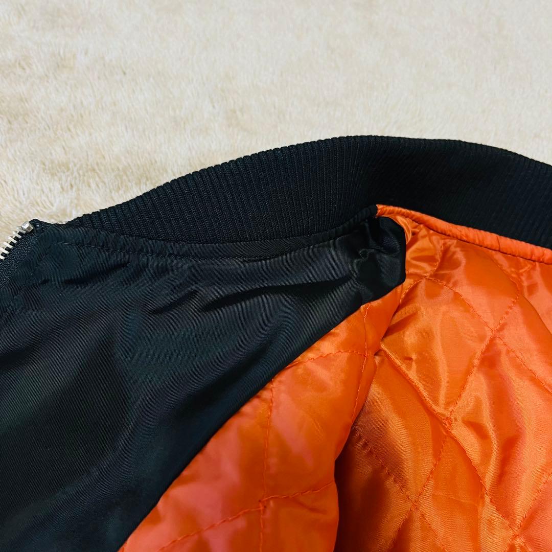 めいちゃん MA-1 歌い手 めいちゃん ジャンパー ブルゾン ブラック フリー