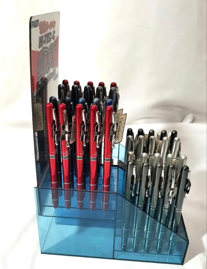☆廃盤品☆PILOT HI-TEC-C DX 0.3 0.4 陳列棚付き - メルカリ