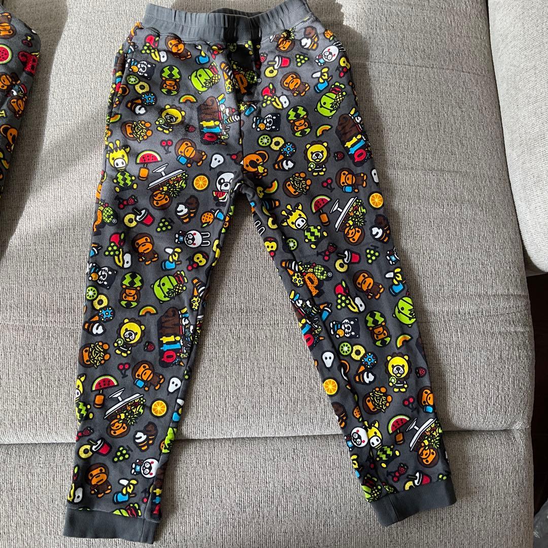 【美品】BAPE KIDS キャラクター柄 トレーナーセット 130cm 正規品