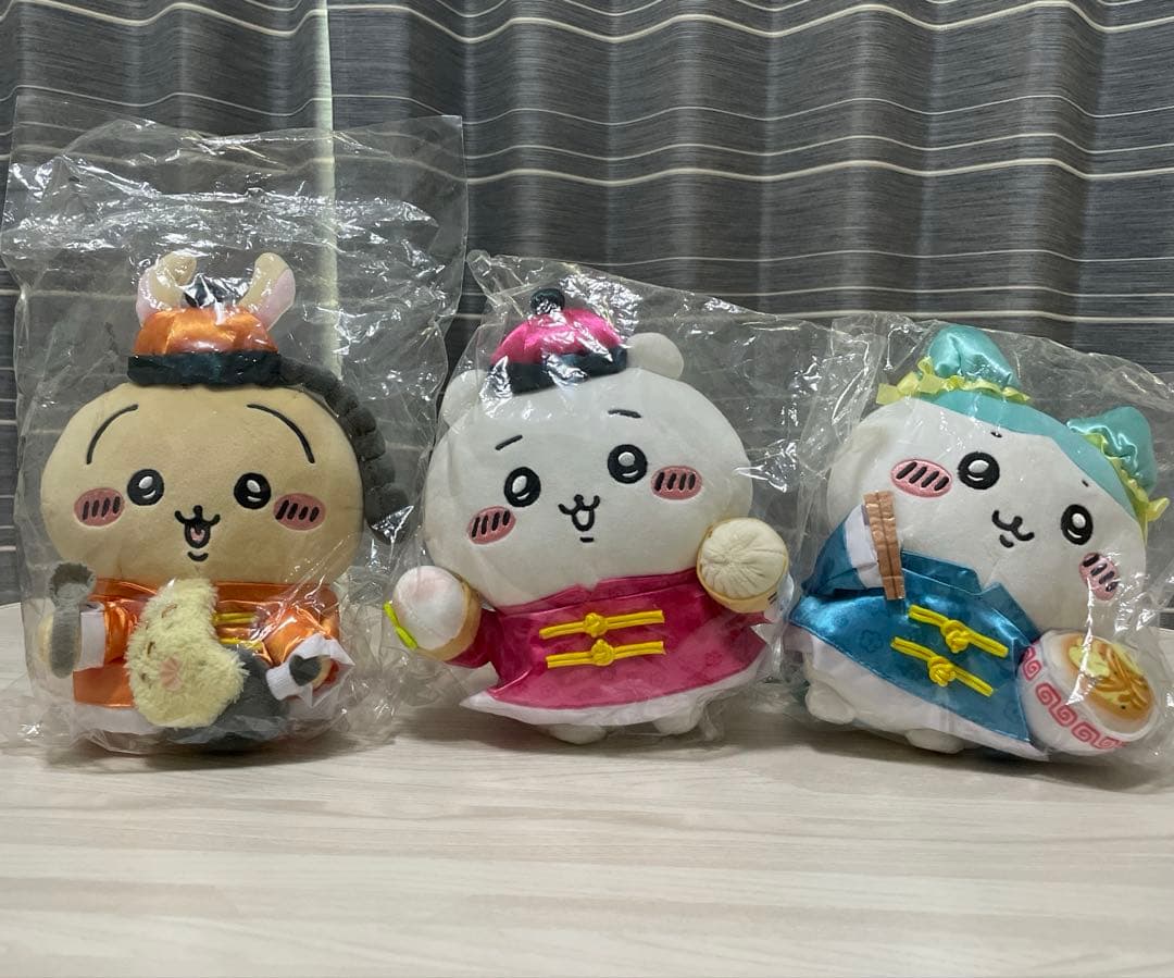 ちいかわ飯店　来来(ライライ)ぬいぐるみS ちいかわ　ハチワレ　うさぎ