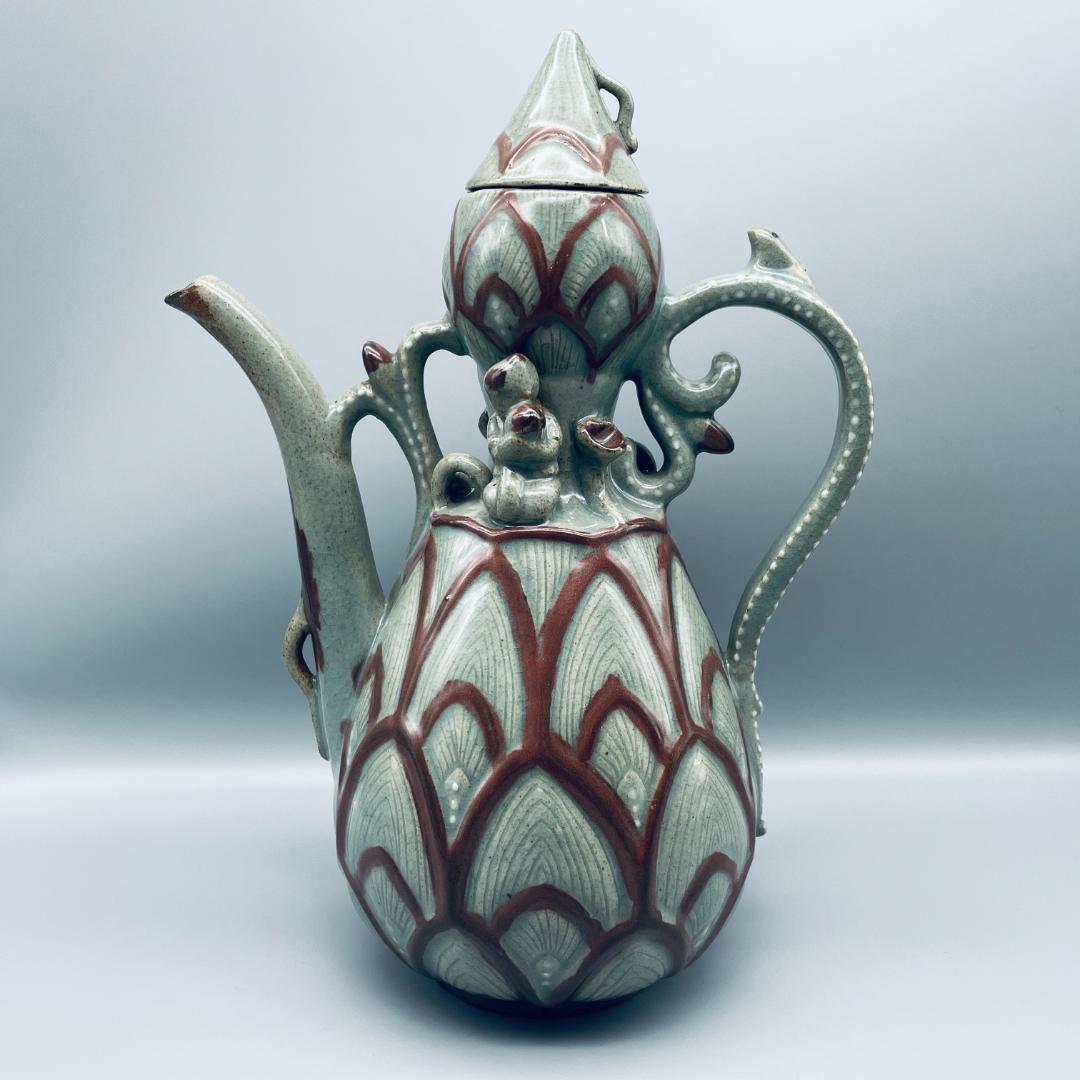 リヤドロ海のそよ風少女と花美品