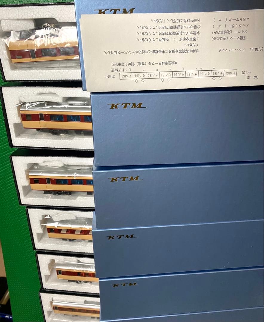 期間限定セール 稀少美品 KTM カツミ上越特急 とき 国鉄161系特急電車7両