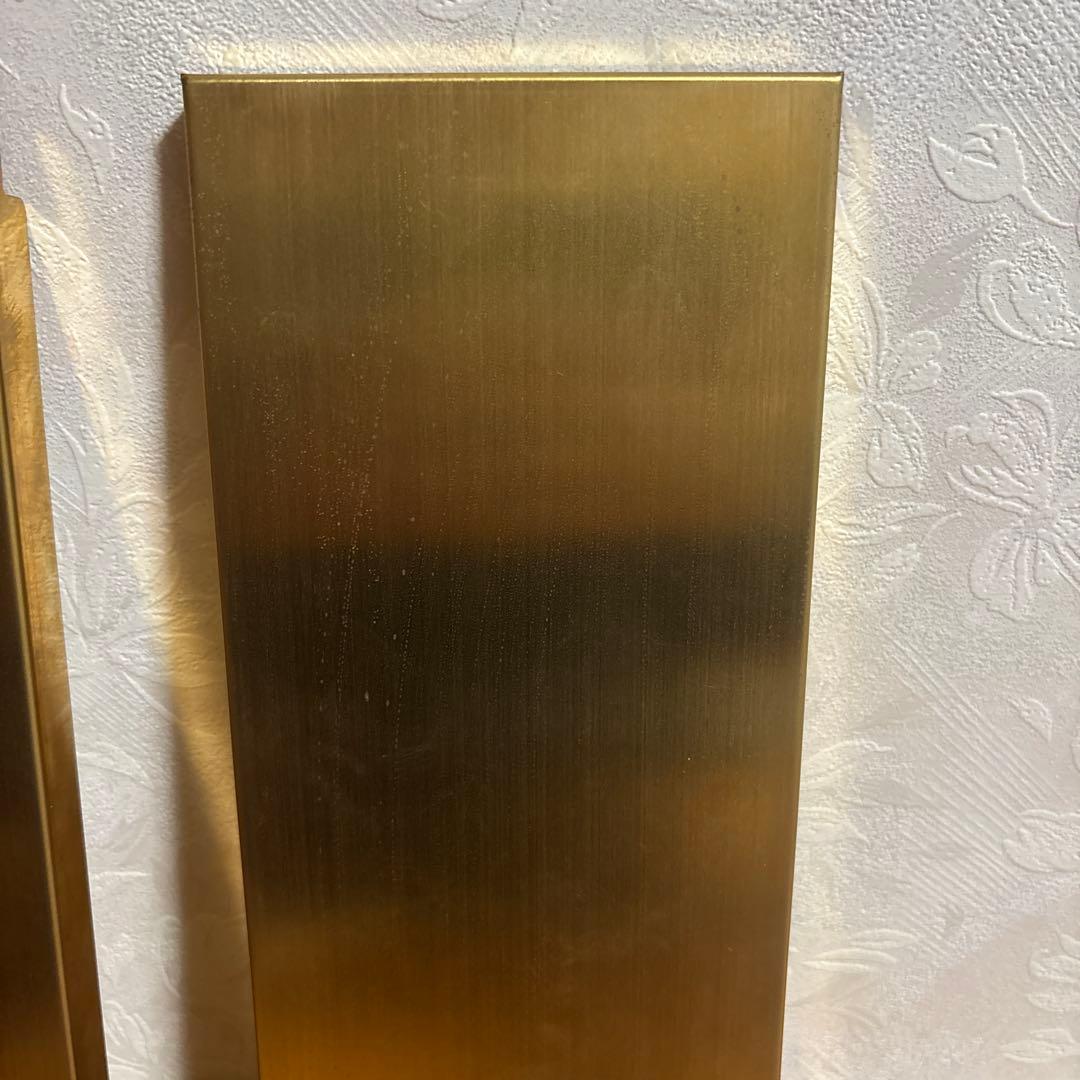 オールドマウンテン 真鍮プレート 2枚組