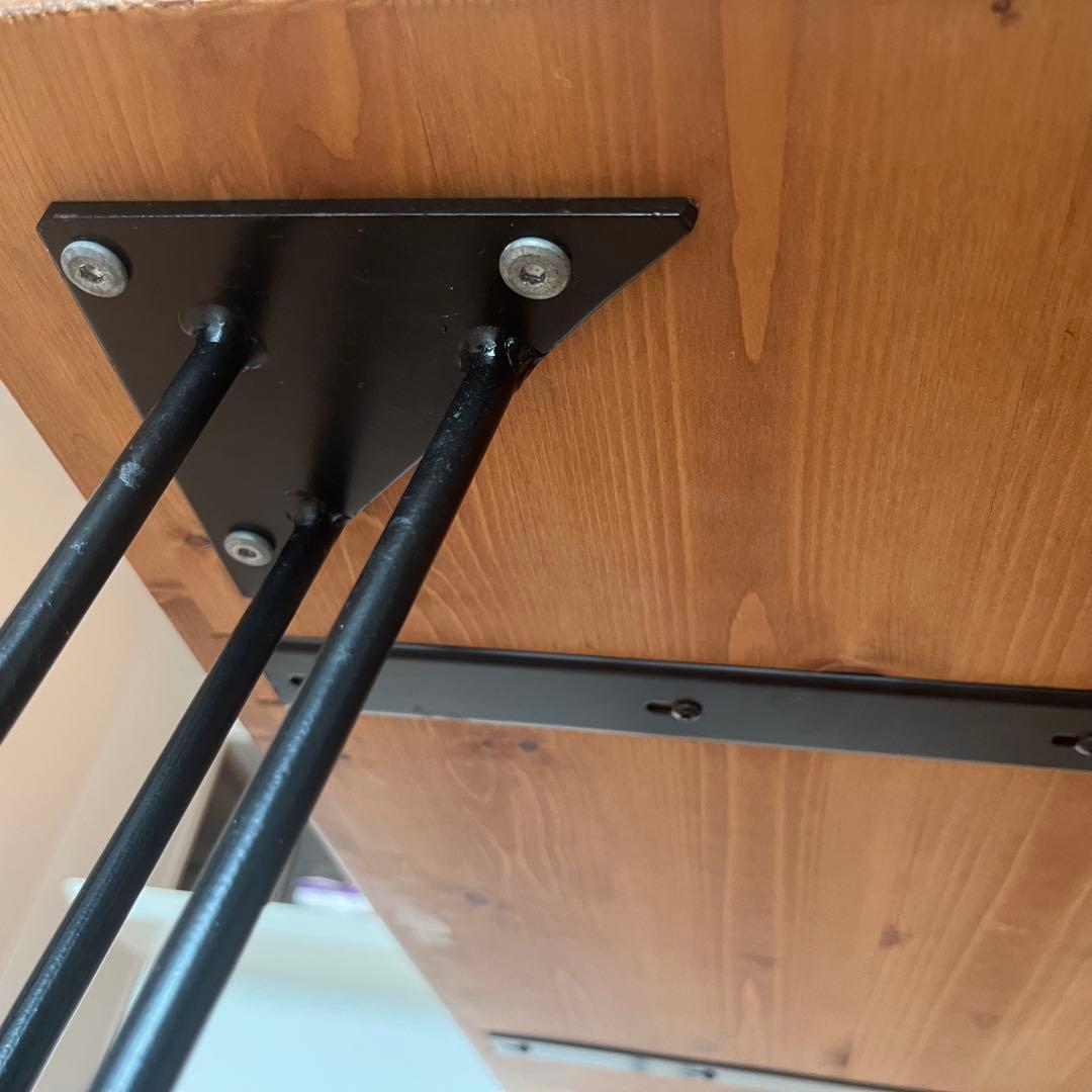 【55shoben kid様】lowya 120センチ　長方形ダイニングテーブル